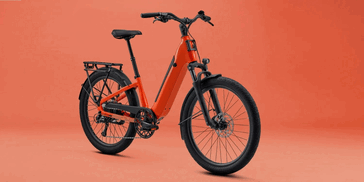 Rower elektryczny Vida E+ EX w kolorze karmelowo-cynamonowym