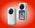 Model Insta360 X6 w kolorze Arctic White.