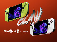 MSI zdecydowało się zaoferować swój pierwszy gamingowy handheld AMD w dwóch kolorach do wyboru. (Źródło obrazu: MSI)