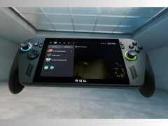 Ekran Asus ROG Xbox Ally X (źródło obrazu: Microsoft Gaming)