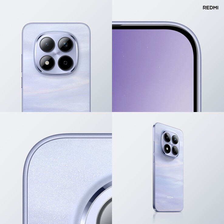 Redmi Note 15 Pro w kolorze "Cloud Purple" (źródło zdjęcia: Thomas Wang)