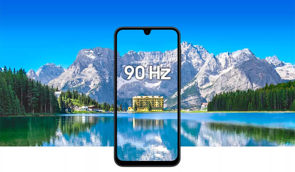 Galaxy A17 5G ma wyświetlacz FHD + 90 Hz chroniony przez Gorilla Glass Victus. (Źródło zdjęcia: Samsung)