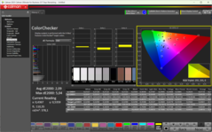 ColorChecker nieskalibrowany