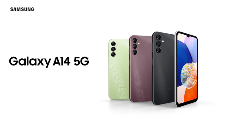 Galaxy A14 5G lineup. (Źródło obrazu: Samsung)