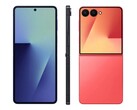 Samsung Galaxy Z Flip7 będzie dostępny w kolorze niebieskim, czerwonym i czarnym. (Źródło zdjęcia: Evan Blass)