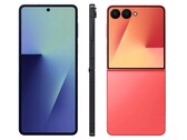 Samsung Galaxy Z Flip7 będzie dostępny w kolorze niebieskim, czerwonym i czarnym. (Źródło zdjęcia: Evan Blass)