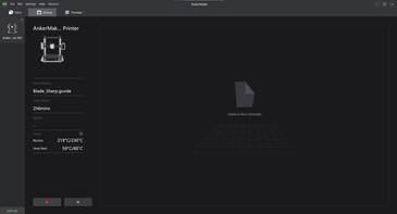 AnkerMake slicer monitoring druku