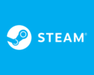 Logo Steam na niebieskim tle (źródło obrazu: Valve)