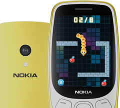 HMD Global oferuje model Nokia 3210 2024 w kolorach Grunge Black, Scuba Blue i Y2K Gold. (Źródło zdjęcia: HMD Global)