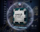 AMD Ryzen AI PRO 400 Series z generowanym przez AI tłem Copilot.