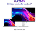 Monitor BenQ MA270S jest wyposażony w nano-błyszczący panel o rozdzielczości 5k