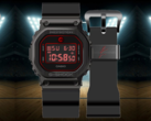 Zegarek Casio G-Shock GM-5600RH-1 Rui Hachimura (na zdjęciu) posiada stylową czarno-czerwoną tarczę. (Źródło zdjęcia: @geesgshock na Instagramie)