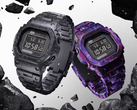 Stylizowany obraz Casio G-Shock GCW-B5000UN-1 i GCW-B5000UN-6.