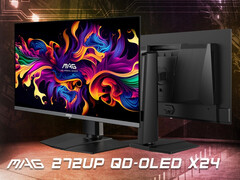 MAG 272UP X24 to tańsza alternatywa dla MPG 272URX. (Źródło obrazu: MSI)