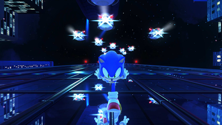 Gracze mogą wypróbować kultowe etapy z poprzednich gier Sonic. (Źródło: Nintendo)
