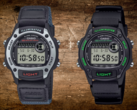 Nowe standardowe zegarki Casio to W220HF-8AV (po lewej) i W220H-1A3V (po prawej). (Źródło zdjęcia: Casio)