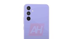 Najnowszy render Galaxy A54. (Źródło: Android Headlines)