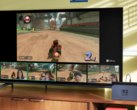 Zdjęcie promocyjne zadokowanego Nintendo Switch 2 grającego w Mario Kart World (źródło zdjęcia: Nintendo)