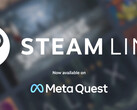 Steam Link to kolejny sposób grania w gry Steam VR na najnowszych zestawach słuchawkowych Quest VR. (Źródło obrazu: Valve & Meta - edytowane)