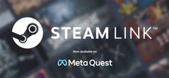 Steam Link to kolejny sposób grania w gry Steam VR na najnowszych zestawach słuchawkowych Quest VR. (Źródło obrazu: Valve & Meta - edytowane)