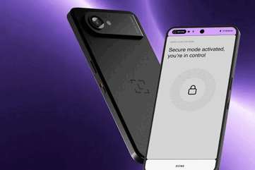 Ledger Atom z przodu i z tyłu