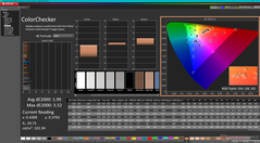 ColorChecker przed kalibracją