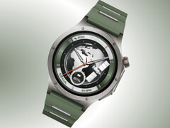 OnePlus Watch 4 w wykończeniu Evergreen Titanium.