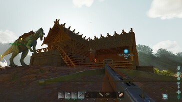 Na zdjęciu: zrzut ekranu z rozgrywki z gry „ARK: Survival Ascended”.