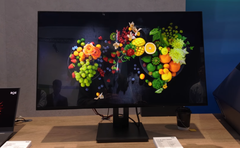 Prototyp monitora do gier z panelem LCD BOE 8K 120 Hz (Źródło obrazu: 8KAssociation na YouTube)