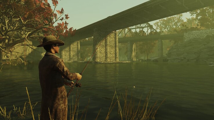 Łowienie ryb w Fallout 76 (Źródło obrazu: Bethesda)