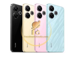 Redmi 13 4G przypomina wiele innych najnowszych smartfonów Xiaomi Redmi. (Źródło zdjęcia: PassionateGeekz)