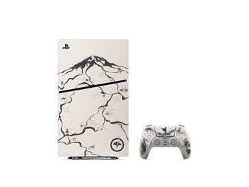 Zestaw i kontroler Black Ghost of Yotei Limited Edition PS5 będą dostępne wyłącznie w PS Direct. (Źródło obrazu: PlayStation)