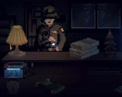 W Last Report gracze wcielają się w rolę strażnika parku pracującego na nocną zmianę. Na zdjęciu zrzut ekranu z gry. (Źródło obrazu: Steam)