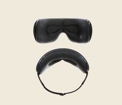 Gogle Therabody SmartGoggles (2. generacji) - przeprojektowane z czujnikami biometrycznymi i ulepszoną wyściółką zaciemniającą dla spersonalizowanego relaksu (źródło zdjęcia: Therabody) 