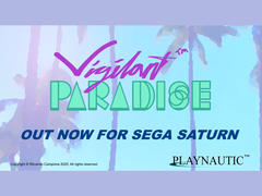Ekran tytułowy Vigilante Paradise na Sega Saturn (źródło obrazu: Playnautic via Itch.io)