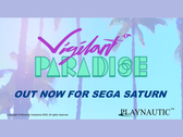 Ekran tytułowy Vigilante Paradise na Sega Saturn (źródło obrazu: Playnautic via Itch.io)