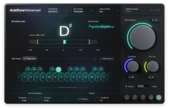 Interfejs programu AutoTune Advanced