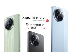 Xiaomi 14 CIVI to czwarty smartfon z serii Xiaomi 14 wydany do tej pory. (Źródło obrazu: Xiaomi)