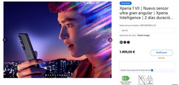 Brak w magazynie - Sony Hiszpania