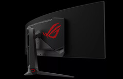 ROG Swift OLED PG49WCD ma przekątną 49 cali, co czyni go prawdziwym goliatem. (Źródło obrazu: ASUS)