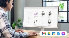 Monitory LG MyView umożliwiają użytkownikom surfowanie po Internecie i pracę nad dokumentami biurowymi bez użycia komputera. (Źródło obrazu: LG)