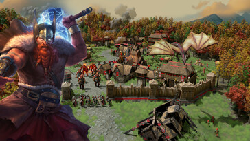 Obraz przedstawiający Thora w Age of Mythology: Opowiedziane na nowo.