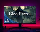 Bloodborne w wersji PC na monitorze do gier (źródło obrazu: Sony PlayStation z poprawkami)
