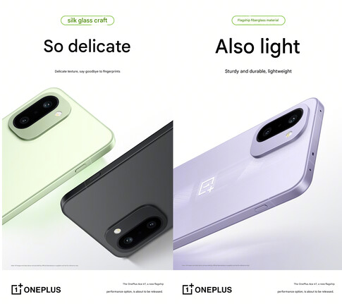 Budowa i wykończenie Ace 6T (źródło obrazu: OnePlus - przetłumaczone maszynowo)