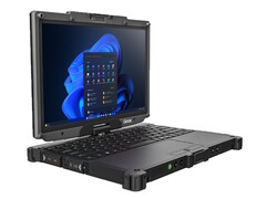 Laptop Getac V120 2 w 1 z ekranem dotykowym został zaprojektowany tak, aby wytrzymać nadużycia podczas użytkowania w zimnym, gorącym, mokrym lub zakurzonym środowisku. (Źródło zdjęcia: Getac)