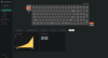 Regulacja krzywej analogowej Keychron Launcher. 