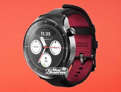 Zegarek Moto Watch Ultra posiada wodoodporną obudowę ze stali nierdzewnej.