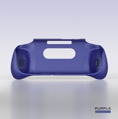 Retroid Pocket 5 oficjalne etui z uchwytem w kolorze fioletowym (źródło zdjęcia: Retroid)