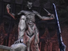 Zespół Skywind prezentuje najbardziej rozbudowany jak dotąd gameplay z zadania Rescue Joncis Dalomax. (Źródło obrazu: YouTube / TESRSkywindOfficial)