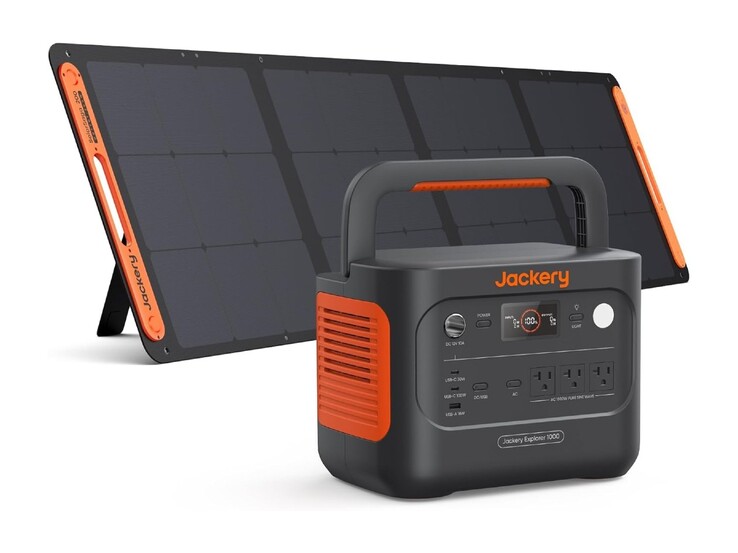 Jackery Explorer 1000 V2 ma wbudowaną lampę (źródło obrazu: Jackery)